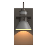 Hubbardton Forge 2019 Coastal Dark Smoke Coastal Burnished Steel Erlenmeyer Dark Sky Friendly Outdoor Sconce