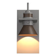Hubbardton Forge 2019 Coastal Burnished Steel Coastal Bronze Erlenmeyer Dark Sky Friendly Outdoor Sconce