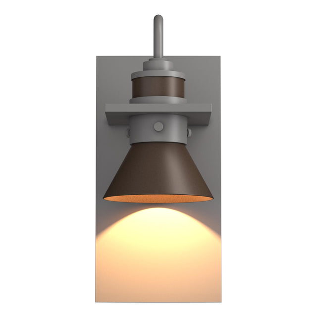 Hubbardton Forge 2019 Coastal Burnished Steel Coastal Bronze Erlenmeyer Dark Sky Friendly Outdoor Sconce