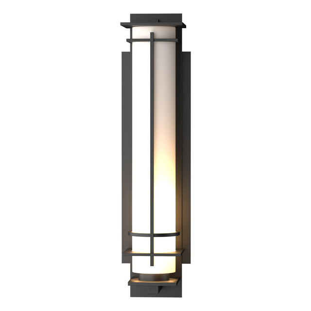 Hubbardton Forge 2009 Coastal Black Opal Glass (GG) After Hours Large Outdoor Sconce