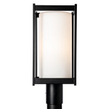 Hubbardton Forge 2023 Coastal Black Opal Glass (GG) Cela Outdoor Post Light