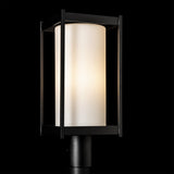 Hubbardton Forge 2023 Coastal Black Opal Glass (GG) Cela Outdoor Post Light