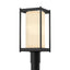 Hubbardton Forge 2023 Coastal Black Opal Glass (GG) Cela Outdoor Post Light