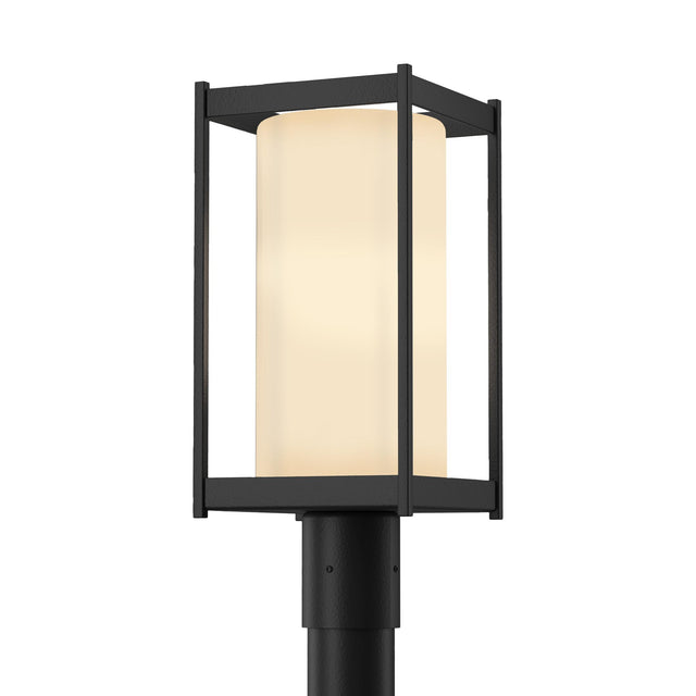 Hubbardton Forge 2023 Coastal Black Opal Glass (GG) Cela Outdoor Post Light