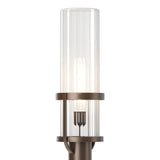 Hubbardton Forge 2023 Coastal Bronze Clear Glass (ZM) Alcove Outdoor Post Light