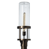 Hubbardton Forge 2023 Coastal Bronze Clear Glass (ZM) Alcove Outdoor Post Light