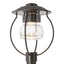 Hubbardton Forge 2022 Coastal Oil Rubbed Bronze Clear Glass (ZM) Mason Post Light