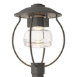 Hubbardton Forge 2022 Coastal Natural Iron Clear Glass (ZM) Mason Post Light