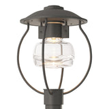 Hubbardton Forge 2022 Coastal Natural Iron Clear Glass (ZM) Mason Post Light