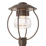 Hubbardton Forge 2022 Coastal Bronze Clear Glass (ZM) Mason Post Light