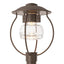 Hubbardton Forge 2022 Coastal Bronze Clear Glass (ZM) Mason Post Light