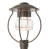 Hubbardton Forge 2022 Coastal Dark Smoke Clear Glass (ZM) Mason Post Light