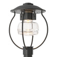 Hubbardton Forge 2022 Coastal Black Clear Glass (ZM) Mason Post Light