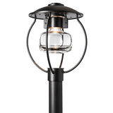Hubbardton Forge 2022 Coastal Black Clear Glass (ZM) Mason Post Light