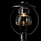 Hubbardton Forge 2022 Coastal Black Clear Glass (ZM) Mason Post Light