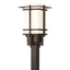 Hubbardton Forge 2007 Coastal Bronze Opal Glass (GG) Tourou Outdoor Post Light