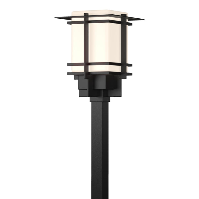 Hubbardton Forge 2004 Coastal Black Opal Glass (GG) Tourou Large Outdoor Post Light