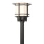 Hubbardton Forge 2004 Coastal Natural Iron Opal Glass (GG) Tourou Large Outdoor Post Light