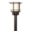 Hubbardton Forge 2004 Coastal Bronze Opal Glass (GG) Tourou Large Outdoor Post Light