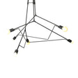 Hubbardton Forge 2016 Coastal Natural Iron Long Divergence Outdoor Pendant