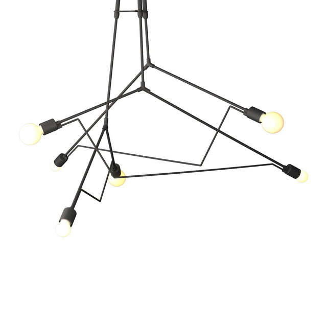 Hubbardton Forge 2016 Coastal Natural Iron Long Divergence Outdoor Pendant