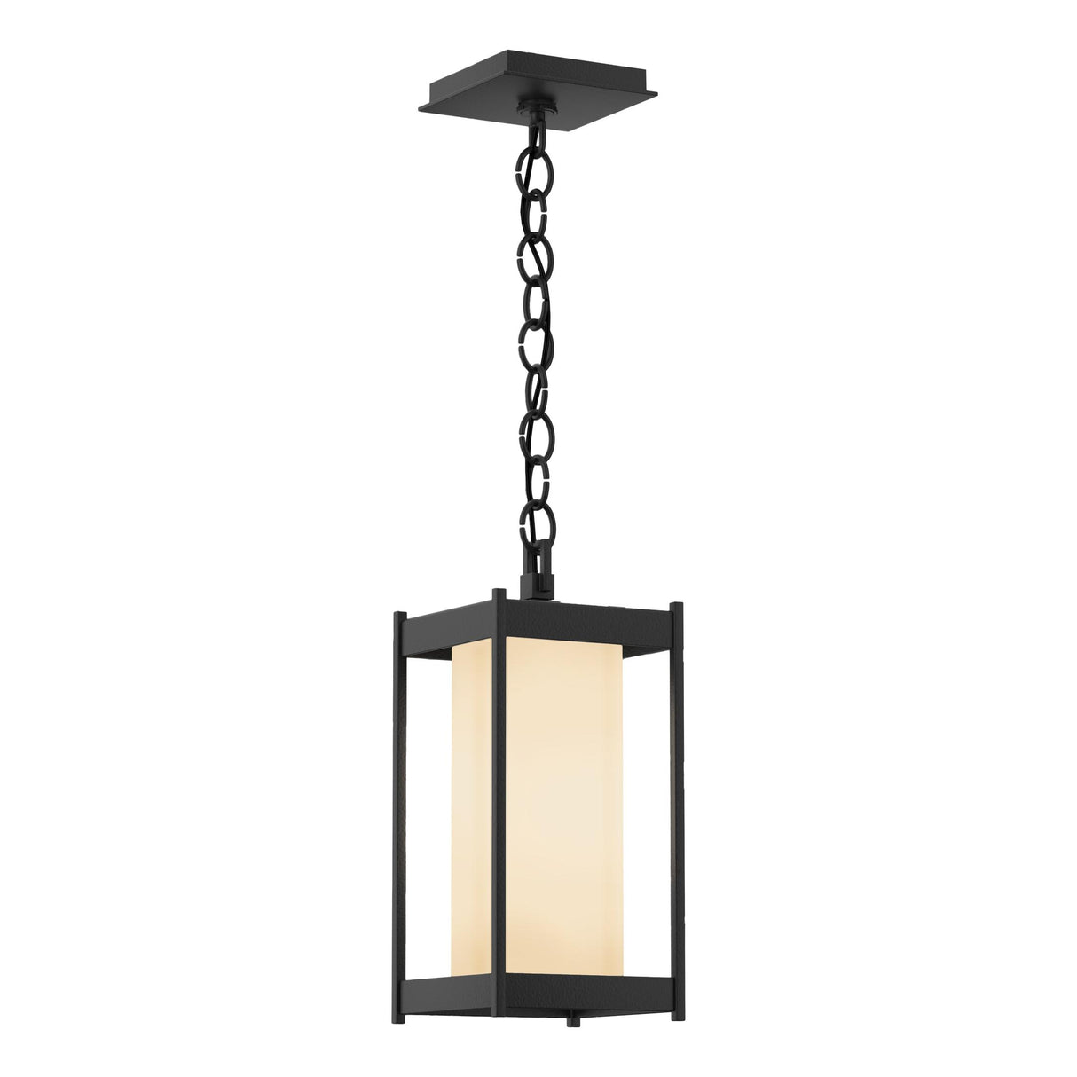 Hubbardton Forge 2023 Coastal Black Opal Glass (GG) Cela Medium Outdoor Lantern