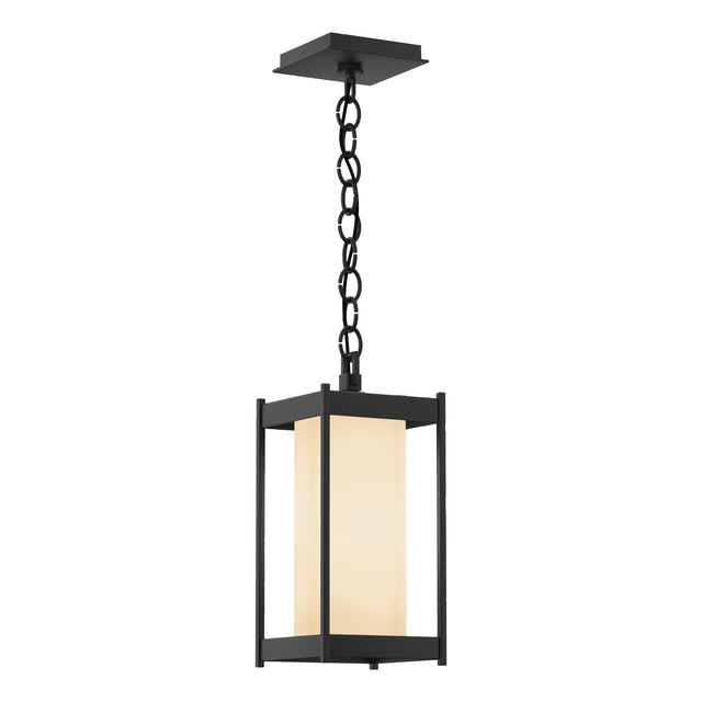 Hubbardton Forge 2023 Coastal Black Opal Glass (GG) Cela Medium Outdoor Lantern