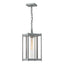 Hubbardton Forge 2023 Coastal Burnished Steel Clear Glass (ZM) Cela Large Outdoor Lantern