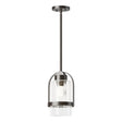 Hubbardton Forge 2023 Coastal Oil Rubbed Bronze Clear Glass (ZM) Multi Alcove Outdoor Pendant