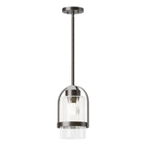 Hubbardton Forge 2023 Coastal Oil Rubbed Bronze Clear Glass (ZM) Multi Alcove Outdoor Pendant