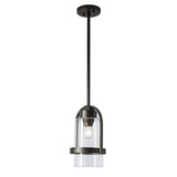 Hubbardton Forge 2023 Coastal Oil Rubbed Bronze Clear Glass (ZM) Multi Alcove Outdoor Pendant