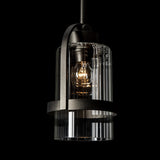 Hubbardton Forge 2023 Coastal Oil Rubbed Bronze Clear Glass (ZM) Multi Alcove Outdoor Pendant