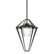 Hubbardton Forge 2022 Coastal Oil Rubbed Bronze Clear Glass (ZM) Multi Stellar Large Outdoor Pendant/Semi-Flush