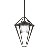 Hubbardton Forge 2022 Coastal Oil Rubbed Bronze Clear Glass (ZM) Multi Stellar Large Outdoor Pendant/Semi-Flush