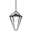 Hubbardton Forge 2022 Coastal Oil Rubbed Bronze Clear Glass (ZM) Multi Stellar Large Outdoor Pendant/Semi-Flush