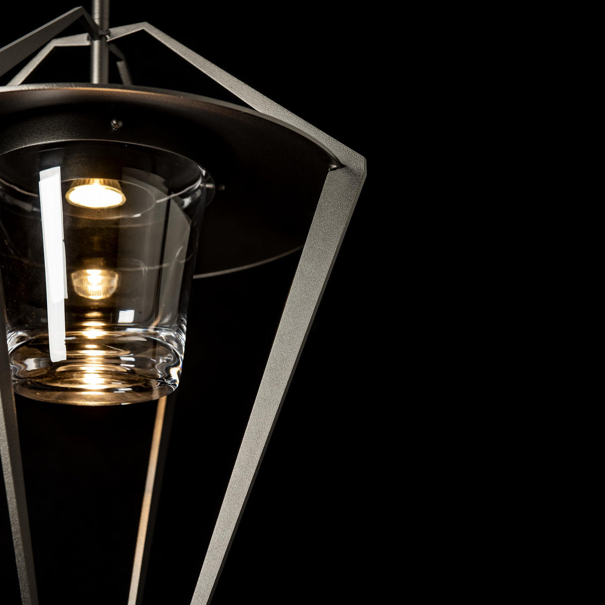 Hubbardton Forge 2022 Coastal Oil Rubbed Bronze Clear Glass (ZM) Multi Stellar Large Outdoor Pendant/Semi-Flush