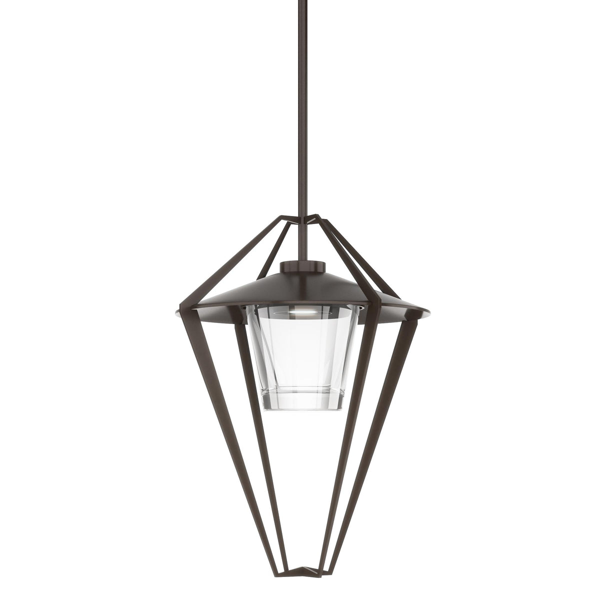 Hubbardton Forge 2022 Coastal Bronze Clear Glass (ZM) Multi Stellar Large Outdoor Pendant/Semi-Flush