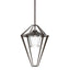 Hubbardton Forge 2022 Coastal Bronze Clear Glass (ZM) Multi Stellar Large Outdoor Pendant/Semi-Flush