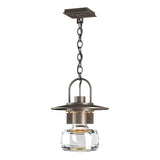 Hubbardton Forge 2016 Coastal Dark Smoke Clear Glass (ZM) Mason Large Outdoor Ceiling Fixture