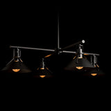 Hubbardton Forge 2021 Coastal Black Multi Henry Outdoor 4-Light Pendant