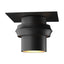 Hubbardton Forge 2011 Coastal Black Twilight Dark Sky Friendly Outdoor Semi-Flush