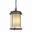 Hubbardton Forge 2010 Coastal Dark Smoke Seeded Glass with Opal Diffuser (ZS) Meridian Large Outdoor Ceiling Fixture