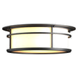 Hubbardton Forge 2016 Coastal Black Opal Glass (GG) Province Outdoor Flush Mount