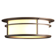 Hubbardton Forge 2016 Coastal Bronze Opal Glass (GG) Province Outdoor Flush Mount
