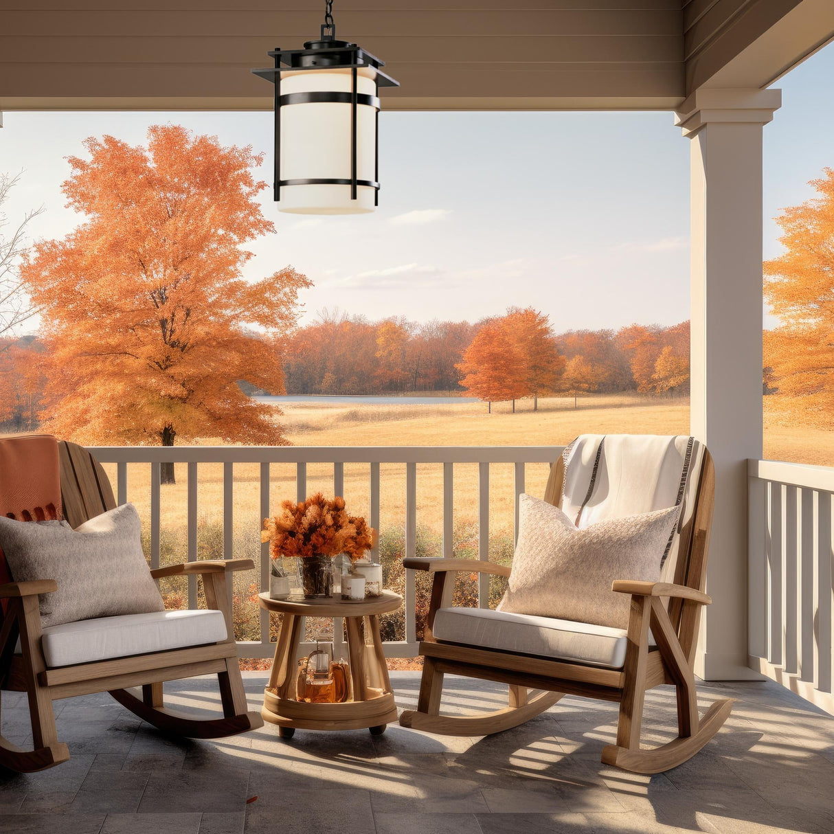 Hubbardton Forge 2007 Coastal Black Opal Glass (GG) Banded Large Outdoor Fixture