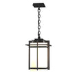 Hubbardton Forge 2007 Coastal Black Opal Glass (GG) Tourou Large Outdoor Ceiling Fixture