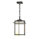 Hubbardton Forge 2007 Coastal Natural Iron Opal Glass (GG) Tourou Large Outdoor Ceiling Fixture