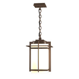 Hubbardton Forge 2007 Coastal Bronze Opal Glass (GG) Tourou Large Outdoor Ceiling Fixture