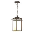 Hubbardton Forge 2007 Coastal Dark Smoke Opal Glass (GG) Tourou Large Outdoor Ceiling Fixture