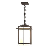 Hubbardton Forge 2007 Coastal Dark Smoke Opal Glass (GG) Tourou Large Outdoor Ceiling Fixture